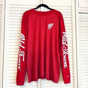 Old Town Kayaks Canoes Fishing Jersey Red Long Sleeve Size XL